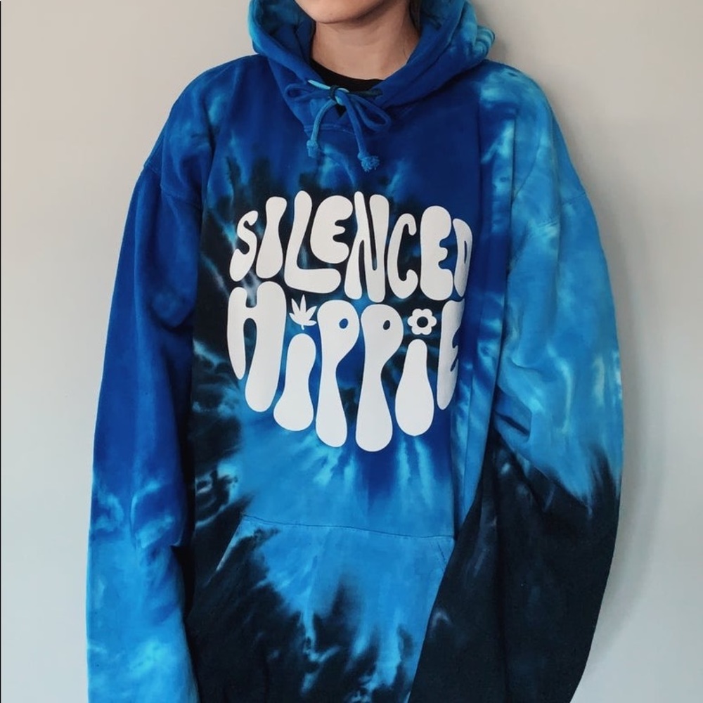 Silenced Hippie Tie Dye Hoodie